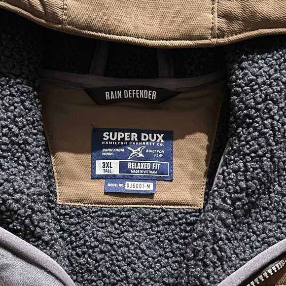 Carhartt rain defender jacket Super Dux sz 3xl - Picture 4 of 6